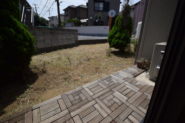 バルコニー　南向きのお部屋です