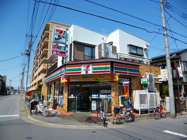 コンビニ　セブンイレブン川口朝日3丁目店（コンビニ）まで203m