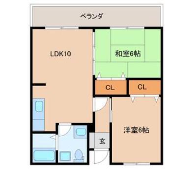 フルータの間取り写真