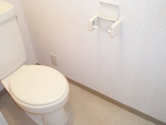 トイレ　同物件別号室の写真です。