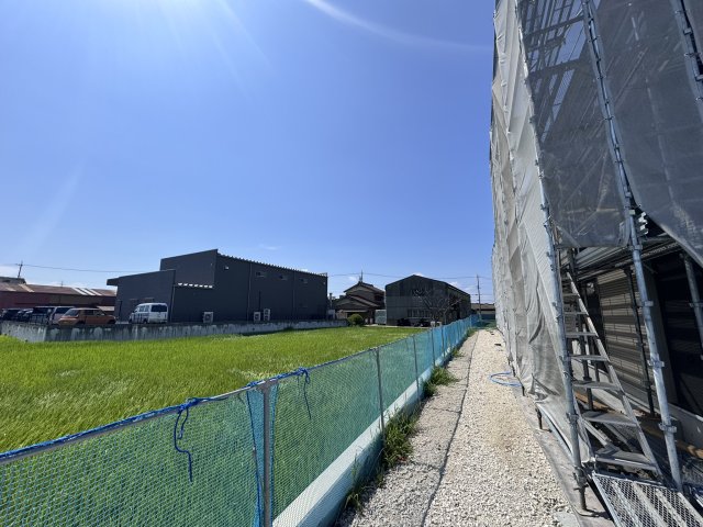 眺望　建築現場
