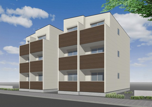 建物外観　外観パース