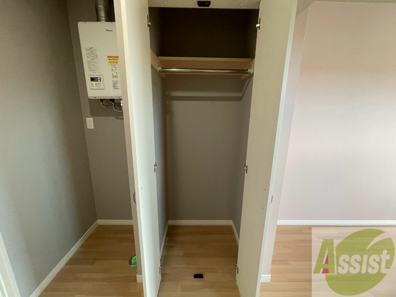 収納　収納もバッチリあるのでお部屋が片付きますよ！