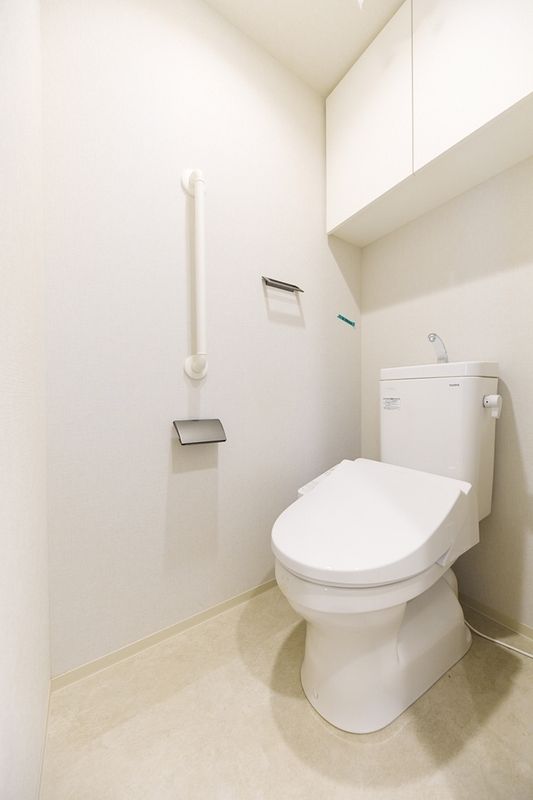 トイレ　ゆったりとした空間のトイレです