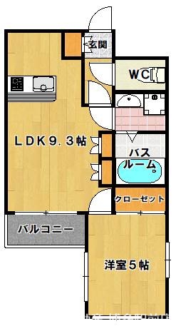 メゾンドばんらいの間取り写真