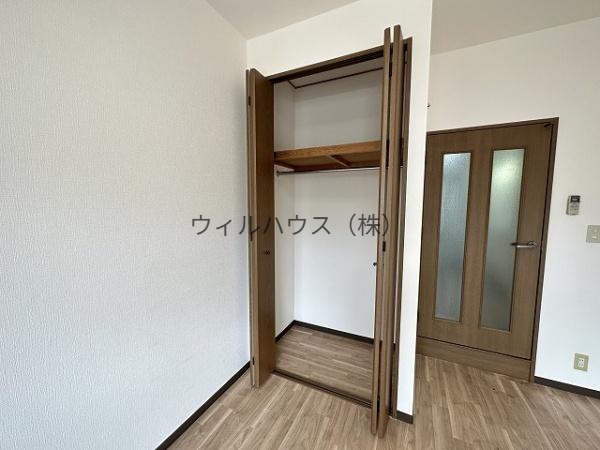 収納　クローゼット！