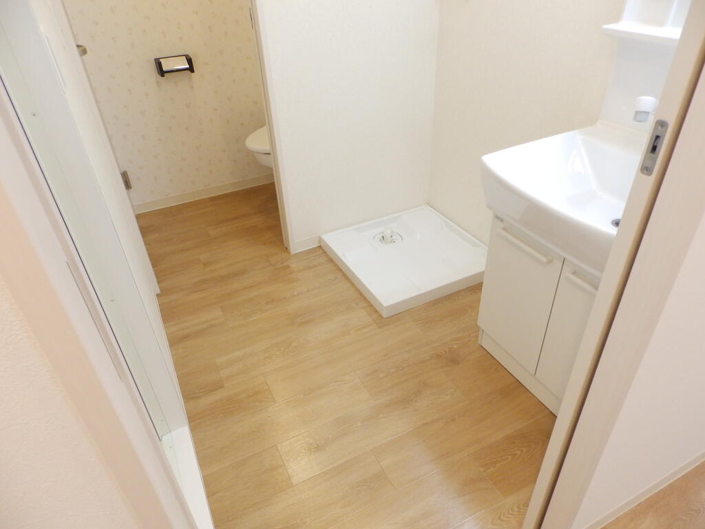 その他　脱衣室　室内洗濯機置場