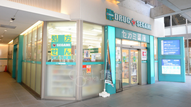 ドラックストア　セガミ薬局　堂島店（ドラッグストア）まで842m