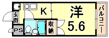 Kビルの間取り写真