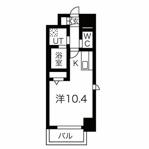 ブルームライフ八田駅前の間取り写真