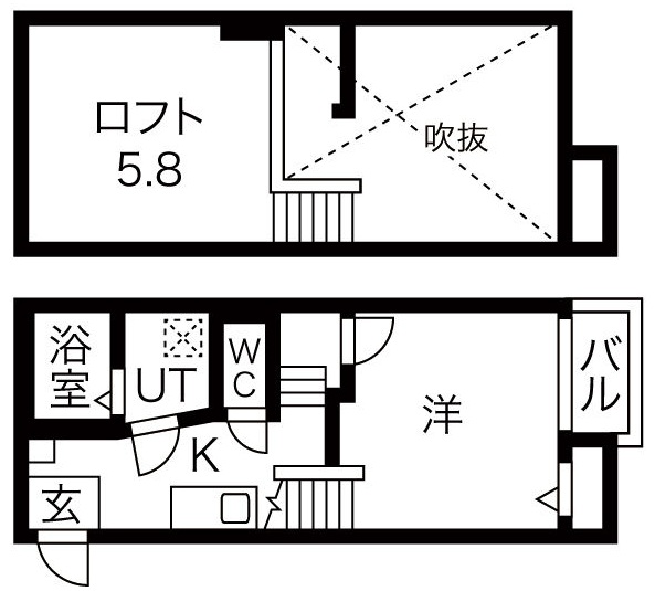 Creo中村公園七番館の間取り写真