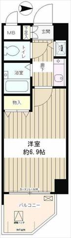 パークヒルズ落合の間取り写真