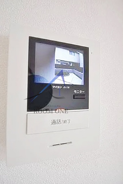 セキュリティ　モニター付きインターホンです。