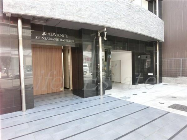 アドバンス心斎橋ラシュレの外観写真