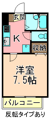 日暮里・舎人ライナー 谷在家駅 徒歩6分 3階建 築19年の間取り写真