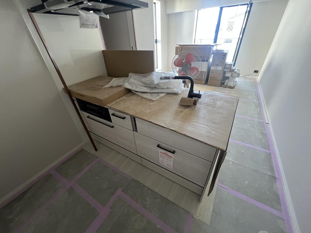 キッチン　※別号室の参考写真となります。