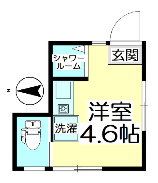 エスペランサ竹ノ塚の間取り写真