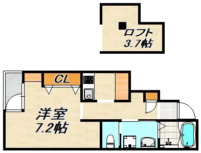 あんしん宮川町の間取り写真
