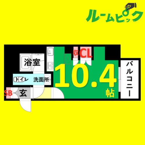 ドゥーエ大須の間取り写真