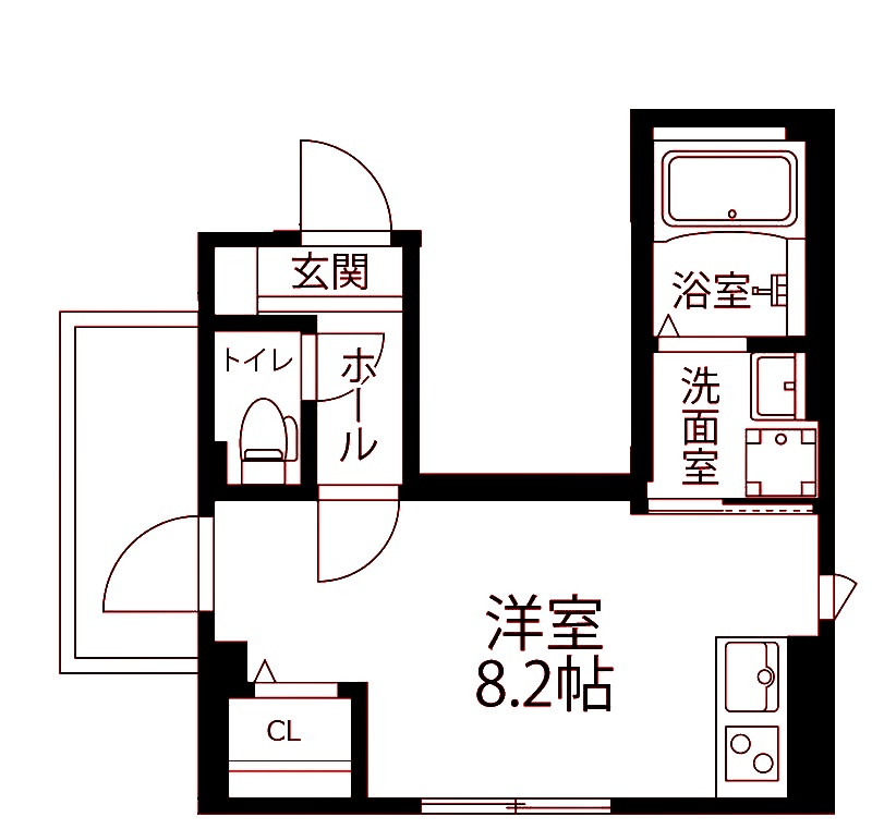 不二セーヌの間取り写真