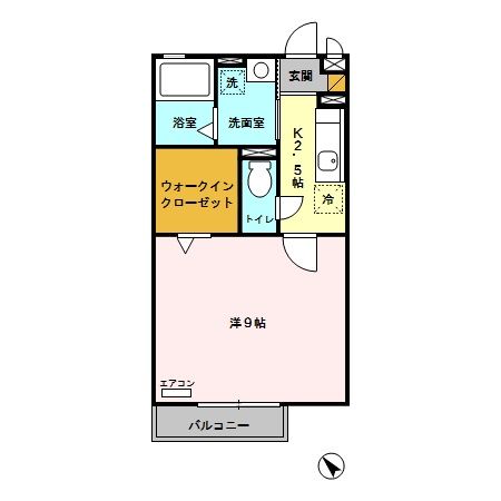 リビングタウン三橋の間取り写真
