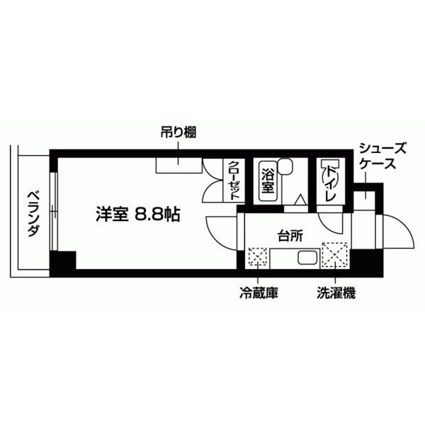 ラヴィニア北村IIの間取り写真