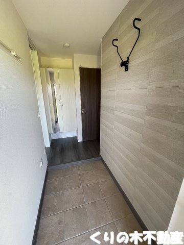 玄関　明るい玄関です