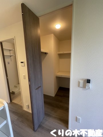 収納　大きなスペースがあり、収納には困りません