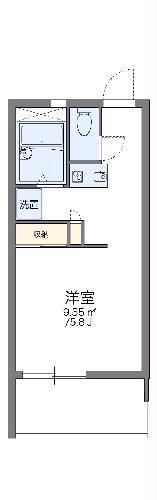 レオパレスグランディルの間取り