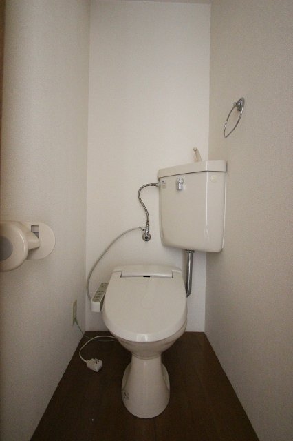 トイレ　写真は別号室のものです。