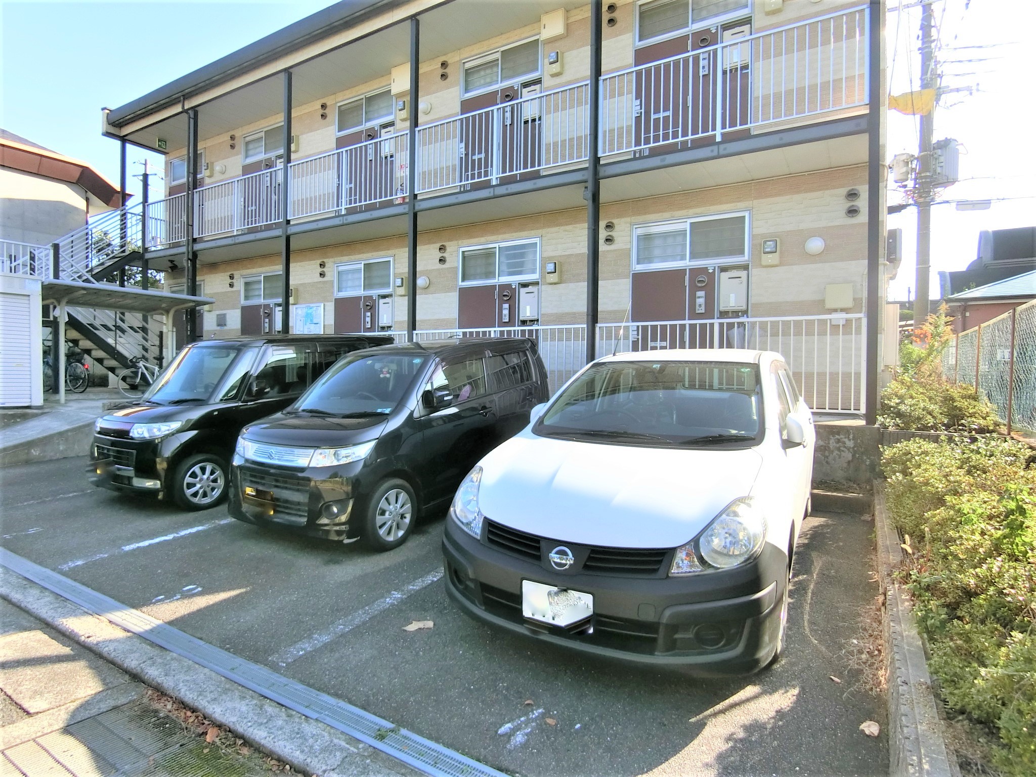 駐車場　敷地内駐車場を完備です☆