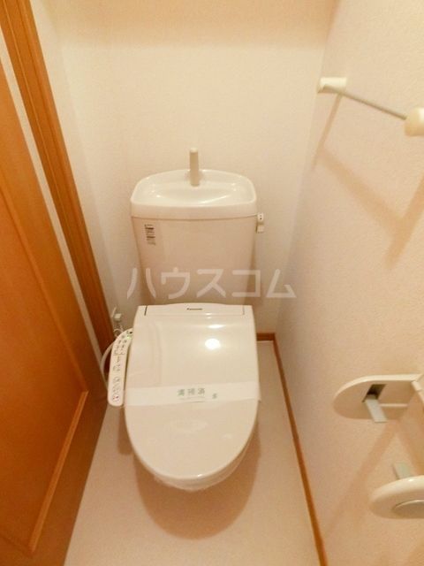 【桐生市新里町武井のアパートのトイレ】