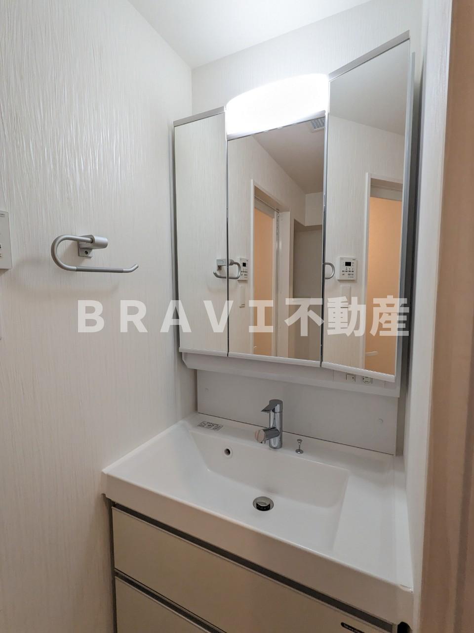 洗面設備　【プレジオ鎗屋町】