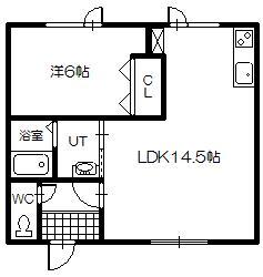 春光７０７アパートの間取り