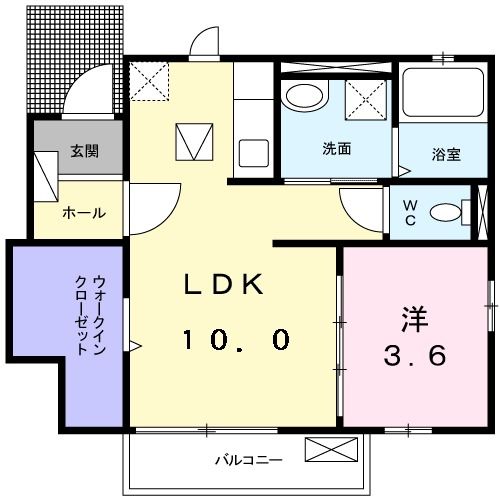 リアンIIの間取り