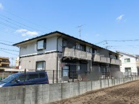 さいたま市北区大成町のアパートの建物外観