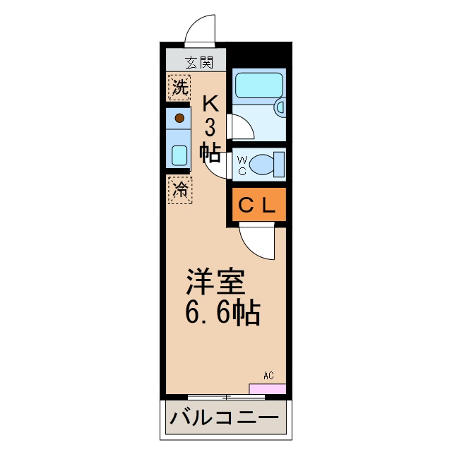 メゾン勝川の間取り