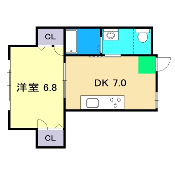 カーサブライト山手の間取り