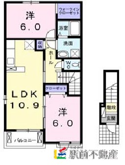 ラフレシールIIの間取り