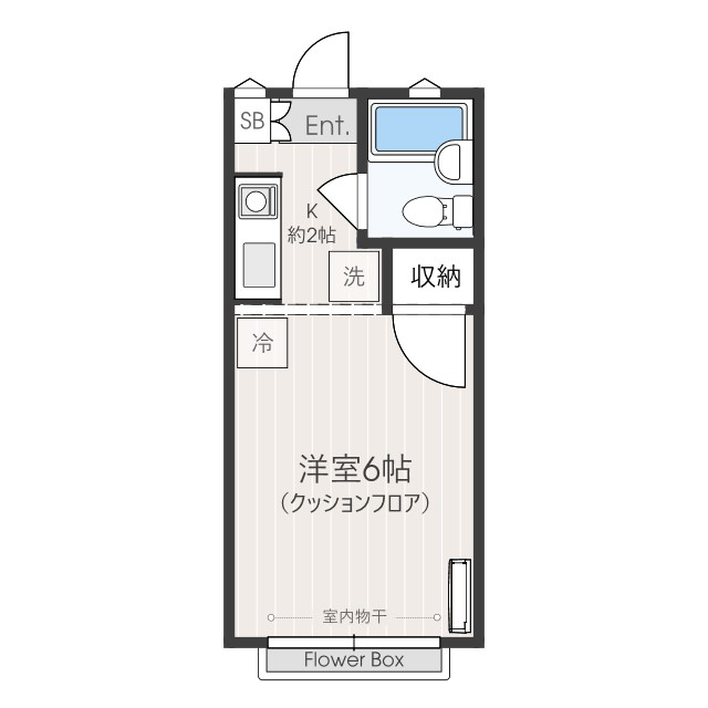 パティオ高津の間取り