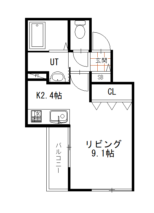グレイス　レクシアの間取り