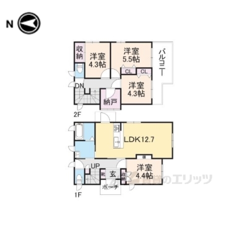 綾部市上延町のその他の間取り