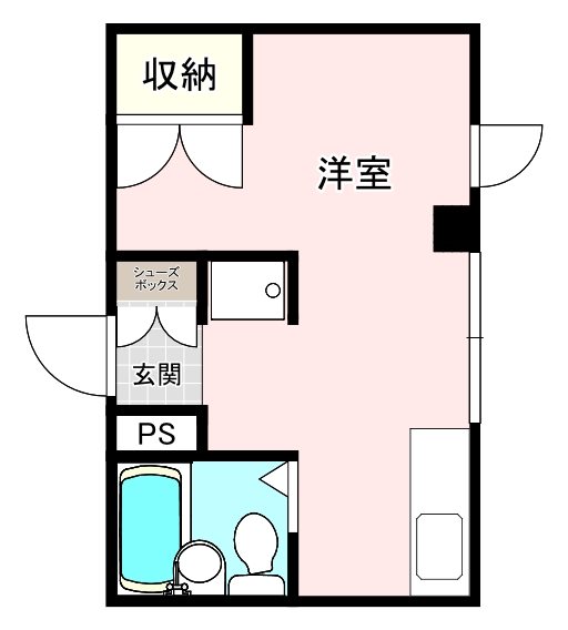 黄治湯マンションの間取り