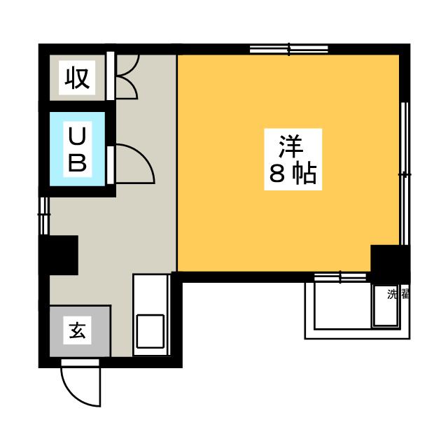 ヴィラカレッジ千代田の間取り