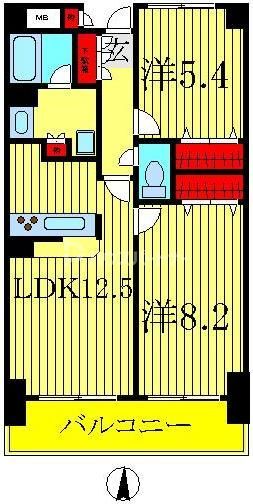 ウインベル我孫子の間取り