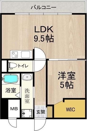 サムティ新大阪WESTの間取り