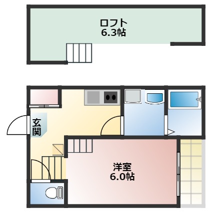 【プロスペラス八田の間取り】