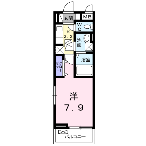 Felice Court（フェリス コート）の間取り