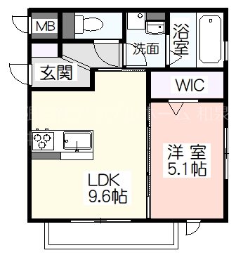 サニーグリーン-6の間取り