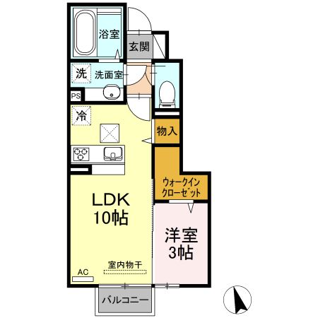 【D-room葛原の間取り】